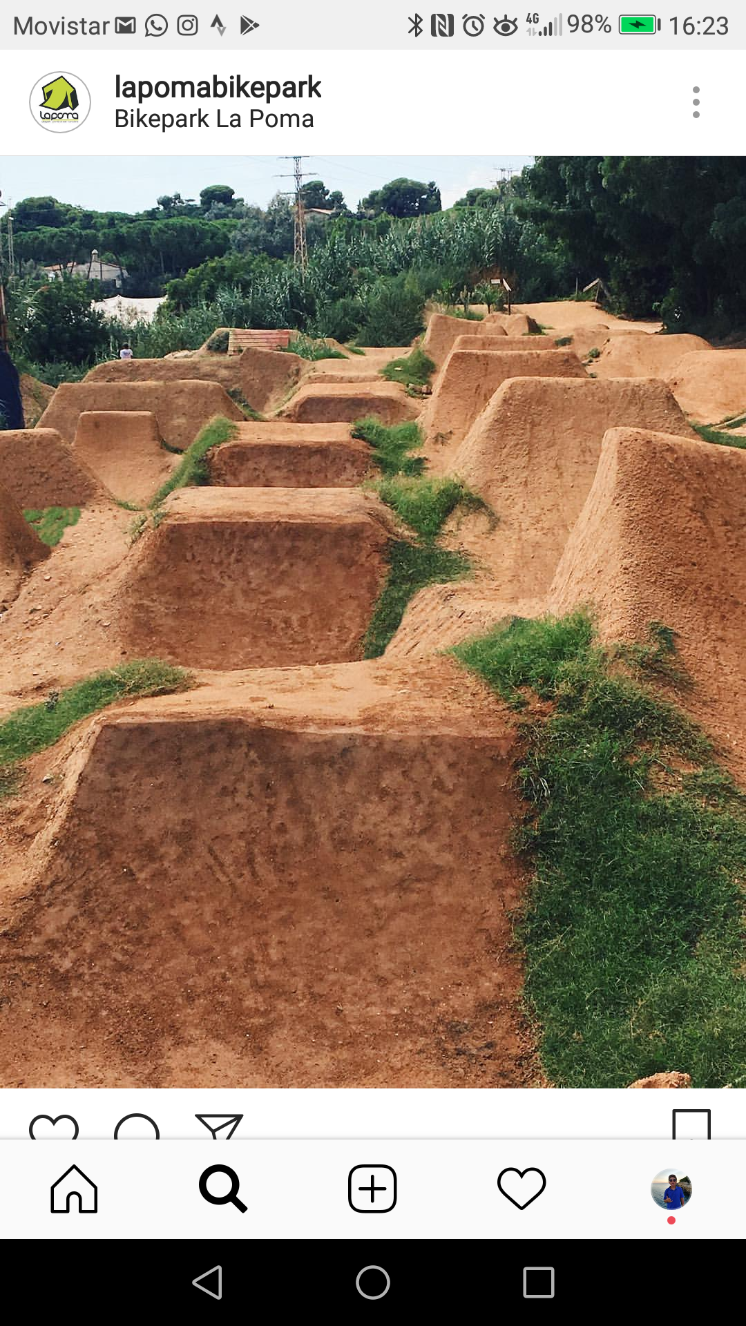 Imatge pels mitjans: Bikepark Esplugues