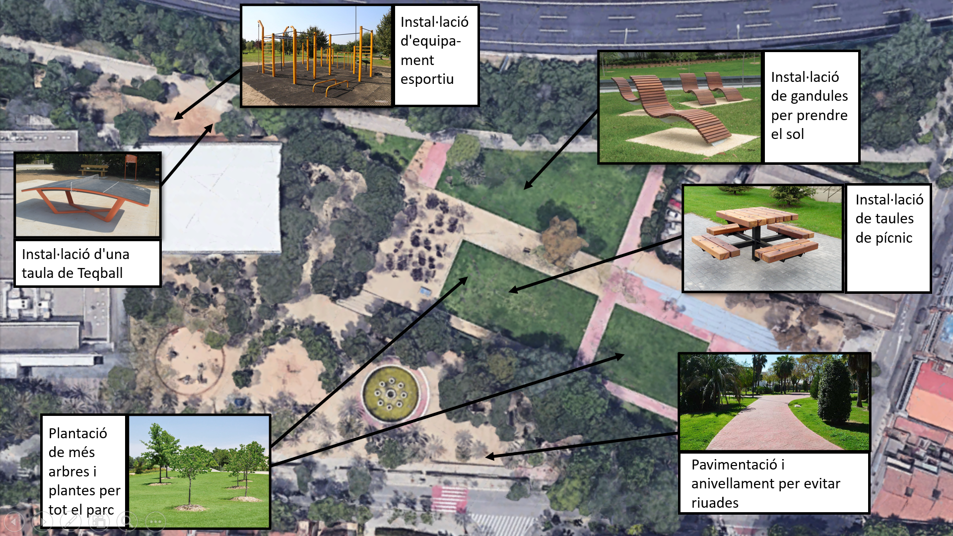 Imatge pels mitjans: Millora del parc Pou d&#39;en Fèlix