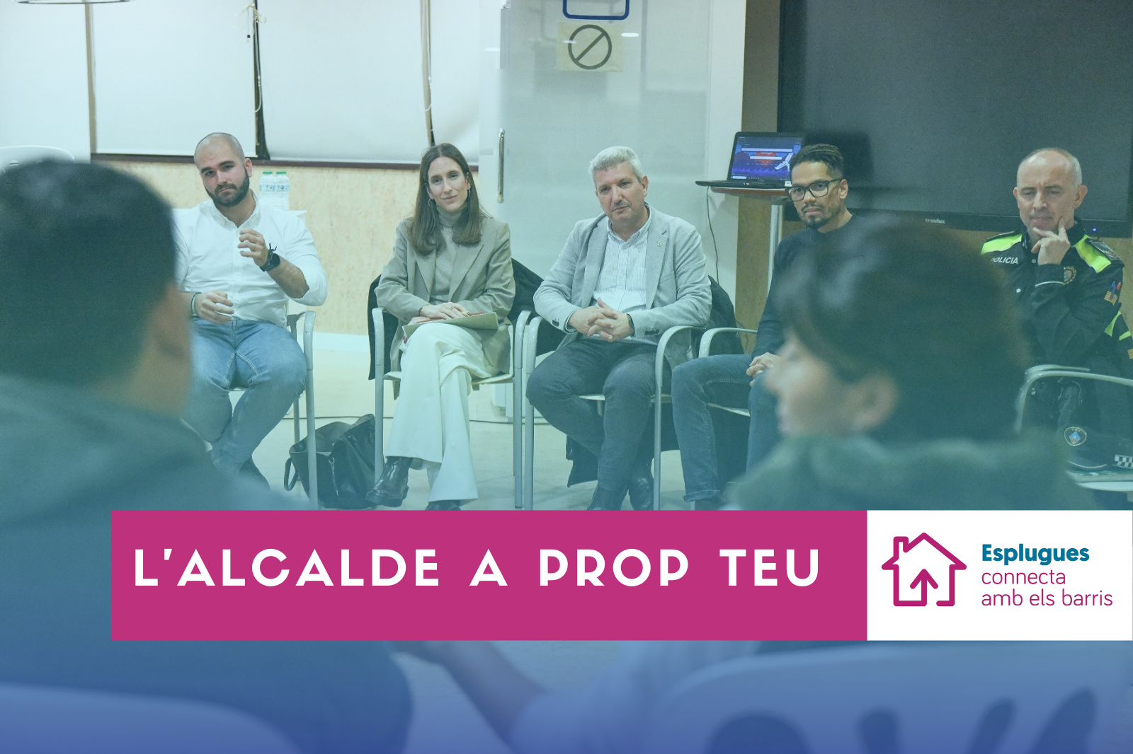 Imatge pels mitjans: L'Alcalde a Prop Teu
