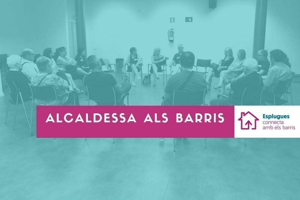 Imagen para los medios: Alcaldesa en los barrios