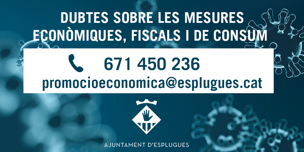 Imagen para los medios: Telèfon per atendre dubtes sobre les mesures econòmiques, fiscals i de consum durant la crisi del coronavirus