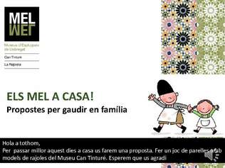 #Museusacasa: Fem un joc de parelles amb rajoles